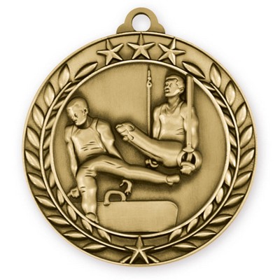 3D Sports & Academic Medal/Gymnastics Male