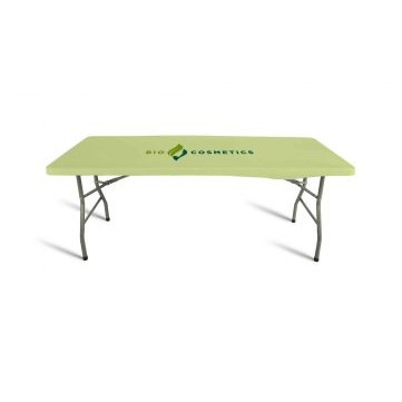 38" Round Fitted Elastic Table-Toppers - 7oz Polyester w Dye Sublimation Print