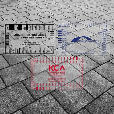 Polycarbonate Crack Width Gauge