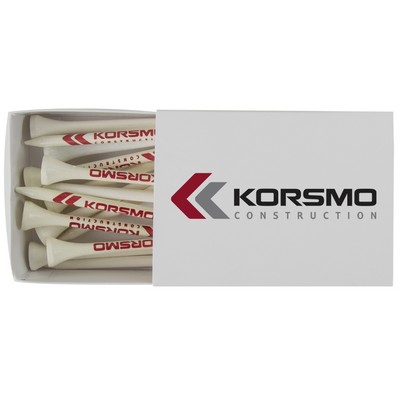 Box O' Tees with Custom Golf Tees