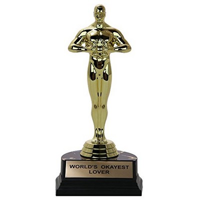 World's Okayest Lover Trophy- 7 Inch Novelty Trophy