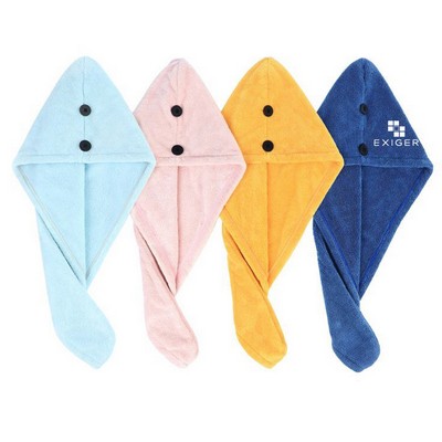 Drying Hair Towel Wrap For Adult & Kids