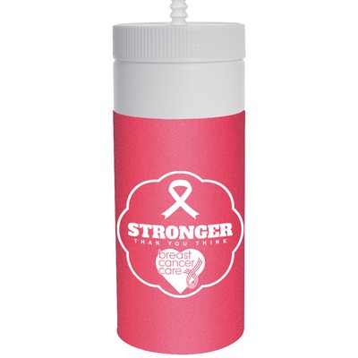 32 Oz. Foam Insulated Sport Bottle w/Straw