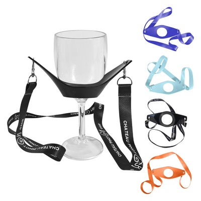 Wine Glass Holder Lanyard