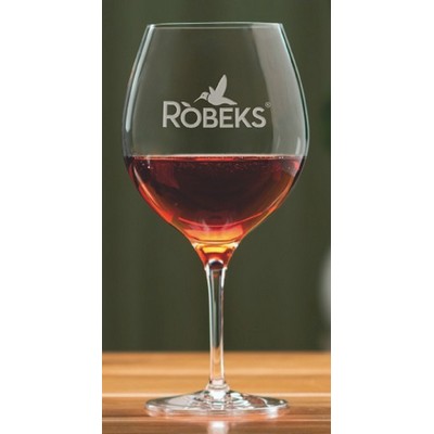 23 Oz. Europa Burgundy Glass (Set Of 4)