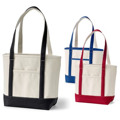 Large Cotton Boat Tote