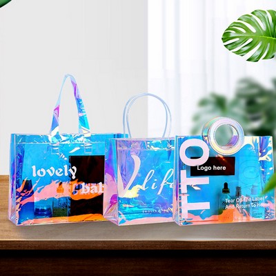 Transparent Beach Tote Bag