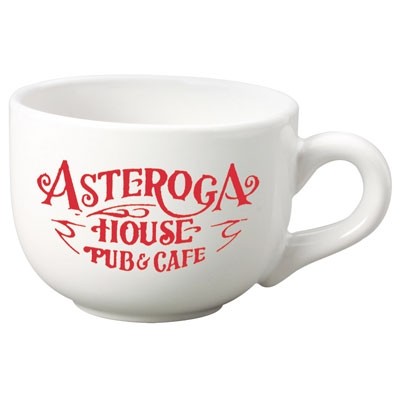 16 Oz. White Ceramic Latte Stoneware Coffee Mug