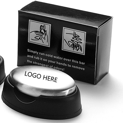 Small Stainless Steel Oval Soap Bar