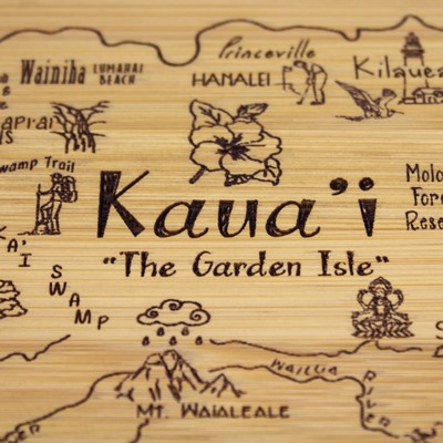 A Slice of Life Kauai Serving & Cutting Board