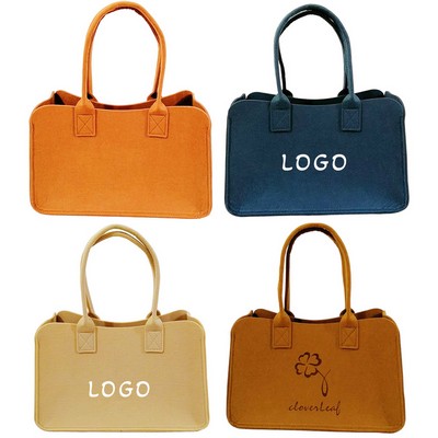 Eco-Friendly Burlap Shopping Tote Bag