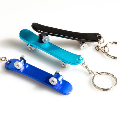 Skateboard Shape Key Chain Beer Opener