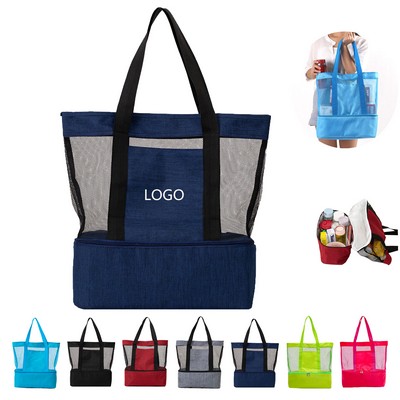 Portable Insulation Bag With Wet Separation Beach