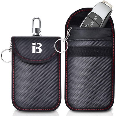 Polyester Anti-magnetic anti-theft car key pouch