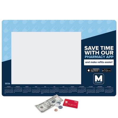 Frame-It Flex® Heavy Duty Window Calendar Counter Mat-12"x18"x1/16"
