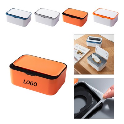 Sealed Baby Wipes Storage Box with Dustproof Lid for Home Use