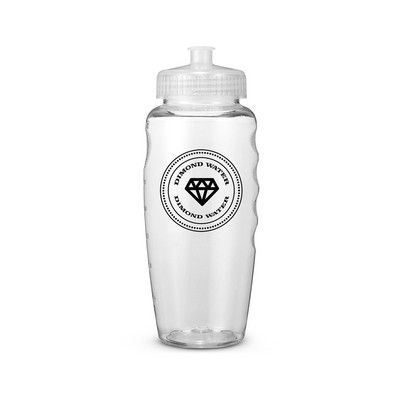 USA Made 30 oz. Polyclear™ Gripper Water Bottle