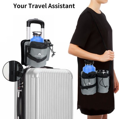 3" 1 Travel Luggage Cup Holder