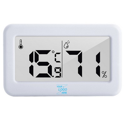 Single Button Digital Hygrometer w/Thermometer