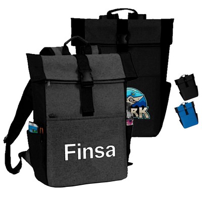 Premium Urbanite Commute Canvas Laptop Backpack (11.5" x 17" x 5")