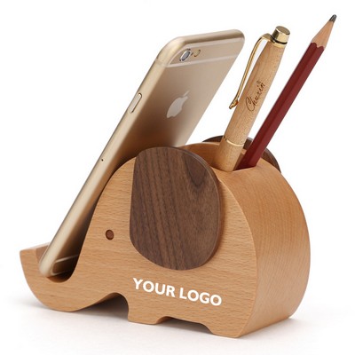 Creative Elephant Pen Holder Office Supplies Storage Desktop Decoration Gifts