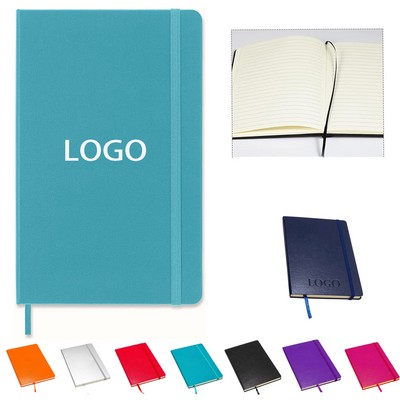 Lined Journal Notebooks A5 Hardcover Faux Leather Ruled