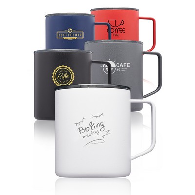 Powder Coated Travel Mugs - 13.5 oz