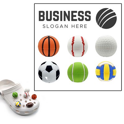 6-in-1 Custom Shoe Charms Card Set