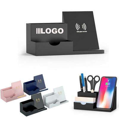 Storage Box With Wireless Charger