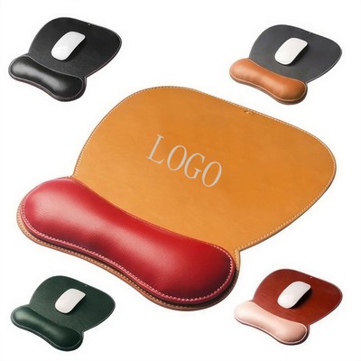 PU Leather Computer Laptop Mouse Pad Split Set