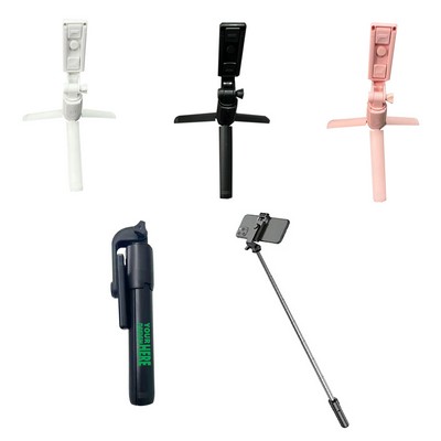 Remote Control 3 In 1 Anti-Shake Retractable Phone Selfie Stick