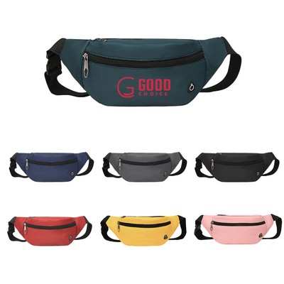 Simple and Versatile Crossbody Waist Bag