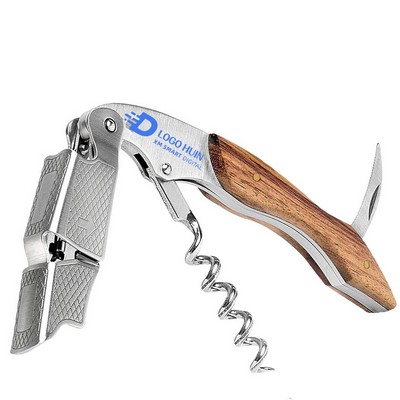 Wooden Handle Wine Opener