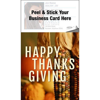 12-Month Calendar Magnet Pad - Tear-Off with Blank White Envelopes