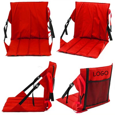 Folding Cushion Beach Chair Portable