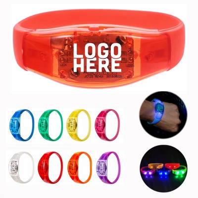 Sound Activated LED Flashing Bracelets