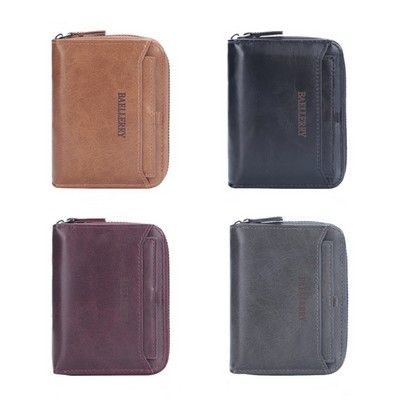Men's Faux Leather Wallet