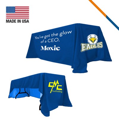 4' Tontra Liquid Repellent Economy Table Throw