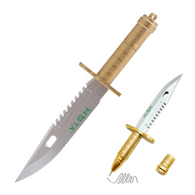 Plastic Military Knife Shaped Pen