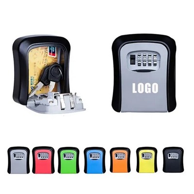 Wall-Mounted Key Lock Box, Outdoor Safe