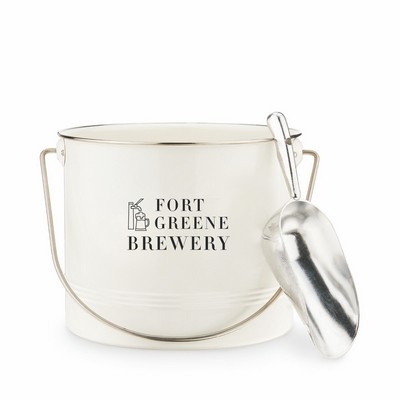 Twine Living® "Have A Drink" Ice Bucket and Scoop