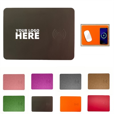 Wireless Charging Mouse Pad