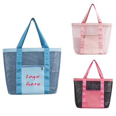 Mesh Beach Tote