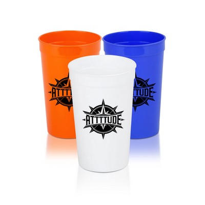 16 Oz. Smooth Plastic Stadium Cup
