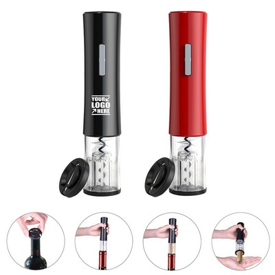 Cordless Automatic Electric Wine Opener With Foil Cutter
