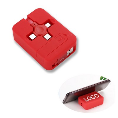 3 in 1 Multi Retractable Charging Cable Roll