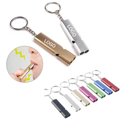 Double Tubes Emergency Survival Whistles