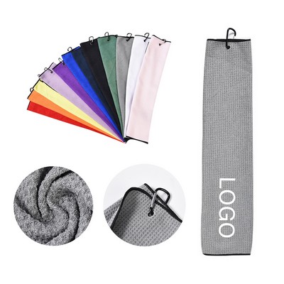 Microfiber Golf Towel with Hook