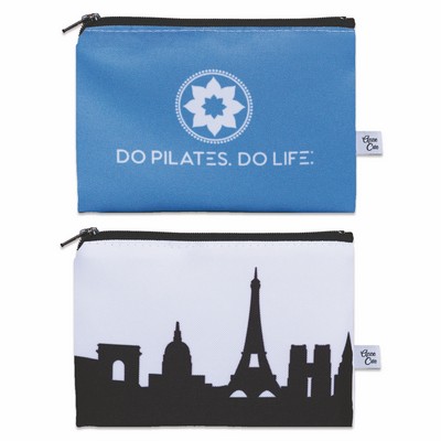 City Skyline Silhouette Mini Purse Coin Pouch – Sublimated Canvas