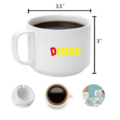 Porcelain Coffee Mug Stackable Mug